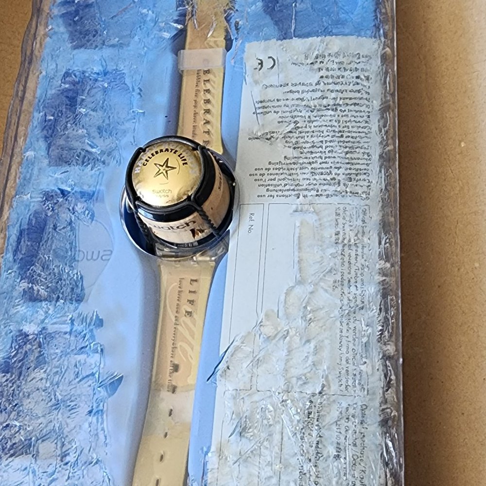 Uncorked Swatch watch